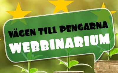 Vägen till pengarna: en webbinarieserie om finansieringsmöjligheter