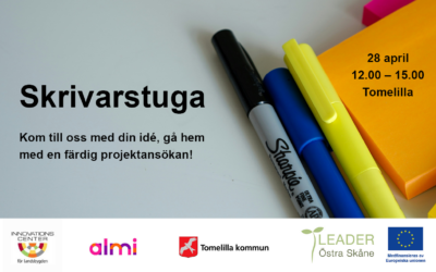 Skrivarstuga för dig som vill göra en projektansökan