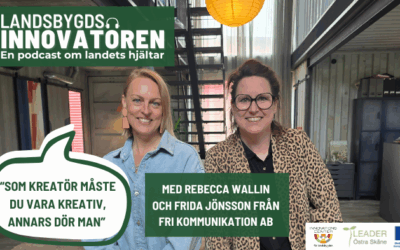 Landsbygdsinnovatören: Rebecca Wallin och Frida Jönsson från Fri Kommunikation