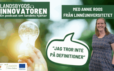 Landsbygdsinnovatören: Universitetslektorn Annie Roos