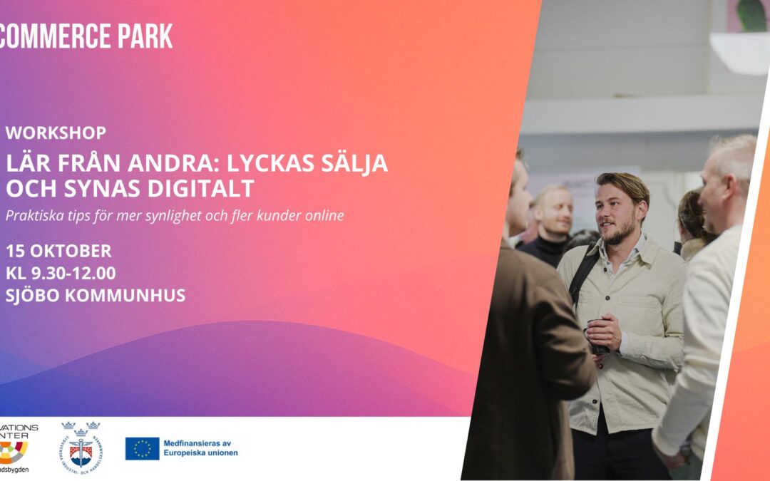 Kostnadsfri workshop: Lyckas sälja och synas digitalt