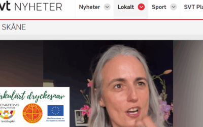 Cirkulärt Dryckesnav med i SVT