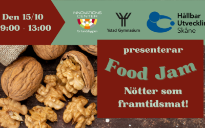 Nötter som framtidsmat? Dags för nytt FoodJam!