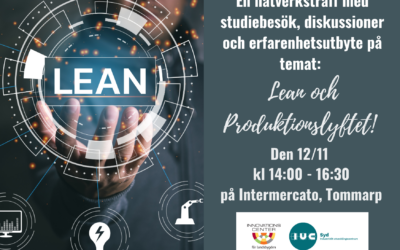 Välkommen på Industrifika på tema Lean